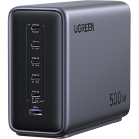 Зарядний пристрій UGREEN Nexode 500W GaN Ultra Power Station